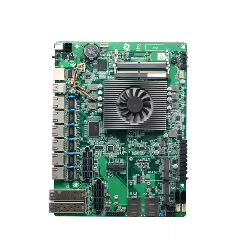 1U server pfsense appliance firewall motherboard 6 high speed ethernet ports mini racks mainboard wi