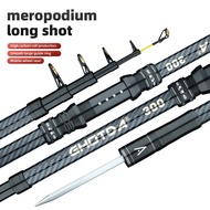 GHOTDA 2.1/2.4/2.7/3.0/3.6/4.5M Carp Fishing Rod feeder Hard FRP Carbon Fiber Telescopic Fishing Rod