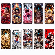 Huawei Mate 10 20 Pro Nova 7 P10 P20 Y5P Y8P Monkey D. Luffy Fashionable soft black phone case