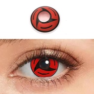 Jewelens 2 cái/1 cặp kính áp tròng màu Cosplay được phân loại màu sắc Itachi Sharingan học sinh