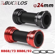 BUCKLOS Bracket Bottom Hollowtech CNC 86/92mm Hollowtech BB Lightweight Bottom Bracket for MTB