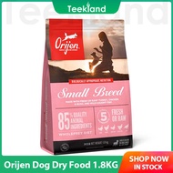 Orijen สัตว์เลี้ยงสุนัขอาหารแห้งสารอาหารโปรตีนสูงรสไก่สำหรับสายพันธุ์ขนาดเล็กผู้ใหญ่สุนัข1.8กก.