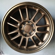 RAYS SPORT RIM 15 inch 4H100 15x7.0JJ ET37 [MATT GOLD]