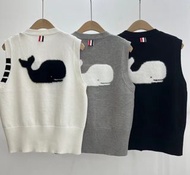 Thom browne 針織背心外套 出貨會有齊三標吊牌
