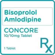 CONCORE AM Bisoprolol Amlodipine 10mg/10mg 1 Tablet [PRESCRIPTION REQUIRED]
