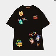 Áo phông nam nữ HY KOREA icon Woody & Buzz 1457 form rộng tay lỡ