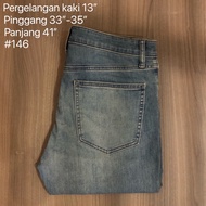 bundle seluar panjang lelaki/pakaian kasual/biru/fesyen/men pants/Jeans/skinny/blue/fashion/casual