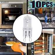 erudent 10Pcs Oven Light Bulb G9 High Temperature Bulb Steamer Light 25w 28w 40w 60w new