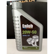 ENLUB 20W-50 API SL/CF MINERAL 1 LITER ENGINE OIL