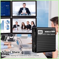 USB Capture Card 1080P Record Capture Device 60FPS Adapter 4K Device for TV Console Recording Monito