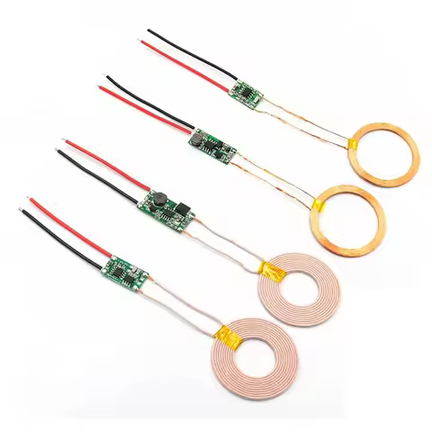 5V 1A/5V2A Wireless Power Supply Module Wireless Charger Module Transmitter Receiver Terminal Circui
