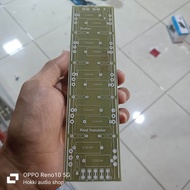 Pcb final sanken 5 set bahan fiber Fr4/PCB tr final sanken 5 set