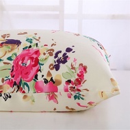 New Free shipping 100 nature mulberry floral silk pillowcase zipper pillowcases pillow case for healthy standard queen king