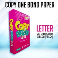Copy One Short Bond Paper Sub20 Bond Paper Letter & Short Coupon Bond 70gsm for Office & School