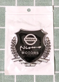 Huy Hiệu Logo Bông Lúa Bạc NISSAN