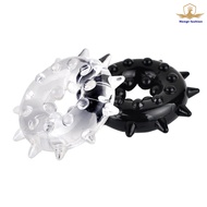 Hengt Fashion Men Silicone Snowflake Time Delay Penis Ring Cock Rings