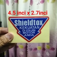 Stiker SHIELDTOX MOTOR