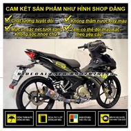 TEM RỜI EXCITER 150 MXKING 2021PHỐI XÁM VÀNG