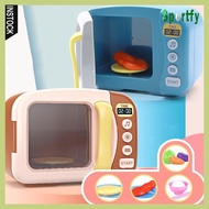 [lzdxwcke1] Children's Microwave Toys, Role Play Toys, Kitchen Appliances, Toys, Birthday Gifts, Play Kitchen Accessories And Food for Children