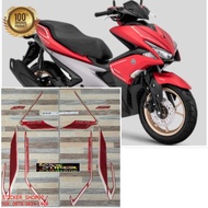 (ORI) striping original Yamaha Aerox ABS merah red  2019  