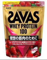 ❤️‍🔥 現貨日本直送明治Meiji Savas whey protein 乳清蛋白粉 士多啤梨味（另有其他口味）❤️‍🔥 健身 蛋白粉