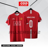 MU UTD 2007 Full printing Jersey
