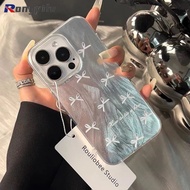 INS Style White Bow Bling Phone Case For Realme 12 11 Pro Plus 12X 10 4G 9i 8 7 6 5 2 Pro 8i 7i 6s 6