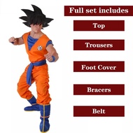 Goku Cosplay Costume Kamesennin Kame Sennin Cosplay Piccolo Cosplay Adult Men Anime Jumpsuits Hallow