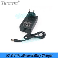 Turmera 20V 21V Screwdriver Battery Case 5S2P 10X 5S4P 20X 18650 Cell Holder 5S 30A BMS Weld Nickel 