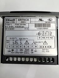 เทอร์โมดิจิตอล ตู้แช่ Dixell XR70CX ใช้แทน XR06ได้ ของแท้ 100% พร้อมหน้ากาก เครื่องควบคุมอุณหภูมิ อะไหล่ตู้เย็น อะไหล่ตู้แช่