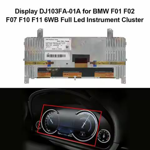 Digital instrument clusters LCD Display DJ103FA-01A for BMW F01 F02 F07 F10 F11 F12 F13 F15 F16 6WB 