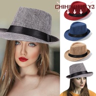 CHIHIRO1HXY3 Jazz Cap Fashion Gangster Cap Soft Top Hats