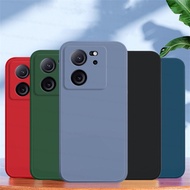 For Xiaomi 13T Pro Mi 13T 5G Case Xiaomi13T 5G Cover Shockproof Liquid Silicon TPU Back Cover Xiaomi Mi 13T Mi13T Pro 5G