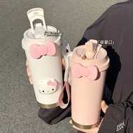 HELLO KITTY thermos cup, convenient handheld cup (real photo)