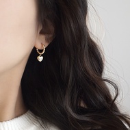 niprich888 - mabel heart collection รวมต่างหูห่วงหัวใจสีหวาน หลากสี ผิวแพ้ง่ายใส่ได้