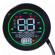 Electric Bike Speedometer Scooter Dashboard Indicator 48V 60V 72V Lead-Acid Battery LED Instrument Display