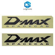 D-MAX SPACECAB Sticker-ISUZU Year 07-11 (1 Sheet) Isuzu Dmax Accessories