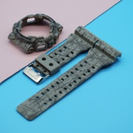 Rugged Resin Strap Case with Tools For Casio GA-110 GA100 GD-120 GD100 GLS-100/110/120 Silicone Rubb
