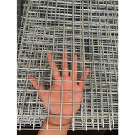 ตะแกรงอาร์ค ชุบกัลวาไนซ์(กันสนิม) 2x1เมตร(1/2x1" 1/2x2" 1" 2" ) ลวดเหล็กชุบกัลวาไนซ์ แขวนของ ตะแกรงเ