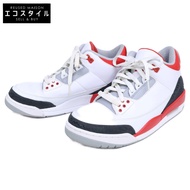 Nike 136064-120 AIR JORDAN 3 RETRO 運動鞋，27 號 [二手]