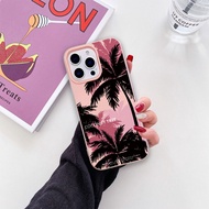 Pink Coconut Tree Case 2 in 1 Case For Itel A90 S25 ULTRA P65 RS4 S23 S23+ POVA7 POP9 Hot40 Smart9 H