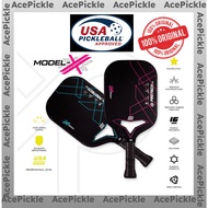 PROTECH XP Pickleball Paddle - Model X PRO SERIES USA PICKLEALL APPROVED (T800 Raw Carbon Fibre) (PA
