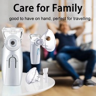 [SG STOCK] Portable Ultrasonic Mini Nebulizer Machine Handheld Mesh Nebulizer Spray Inhaler Cough Ph