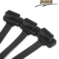 IJUNE OBD2 Extension Cable, 16Pin 1 To 3 Port OBD2 Splitter Cable, ABS 48cm/1.57ft Individual Power 