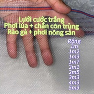 10m Rice drying net, insect net, garden chicken fence net... many sizes from 5.3m-3.3m-2.5m...