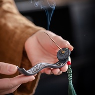 [Hot Sale] Iwishan Ceramics Ruyi Incense Burner Ornaments Everything Ruyi Tea Pet Paperweight Pen Ho
