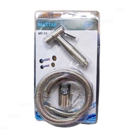 Maxtap MT-15 Stainless Steel Bidet Spray Set With Runflat Hose