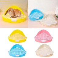 Doublebuy Pet House Corner Litter Box Bedding Box for Hamster Chipmunk Habitat Decoration