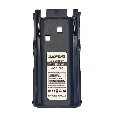 BAOFENG Original 2000mAh 7.4V GT-5 Battery Extra Li-ion Walkie Talkie GT5 Two Way Radios Accessories