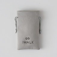 【iWALK】口袋電源專用收納袋 充電線收納袋-灰色